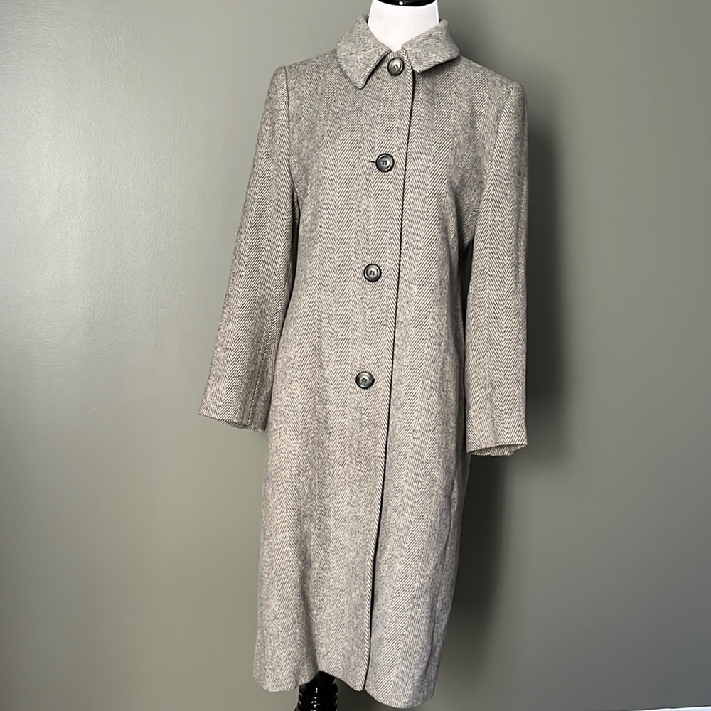 Fleurette Saks Fifth Avenue Vintage Camel Hair Coat
